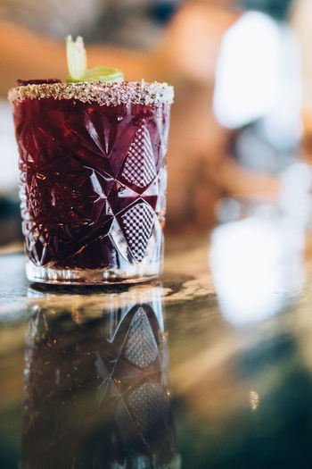 Close up cocktail
