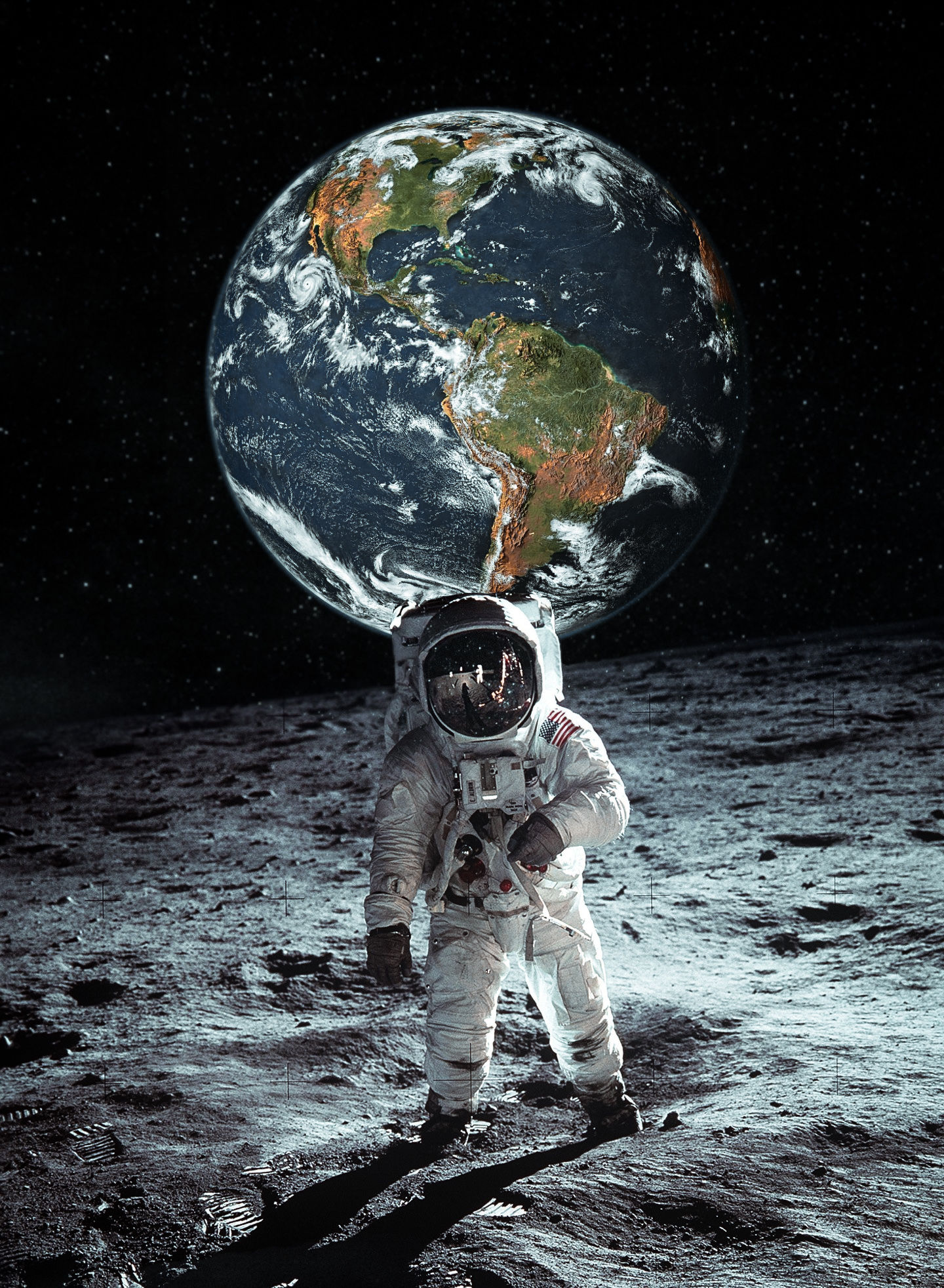 space, astronaut, space suit, space exploration, planet - space, planet earth, astronomy, space helmet, moon, futuristic, night, exploration, people, full length, star - space, nature, work helmet, sky, moon surface, shiny, digital composite, black background