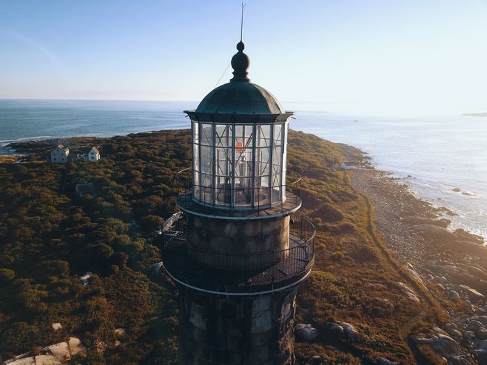 Lighthouse on thacher island