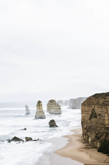 Scenic view of twelve apostles