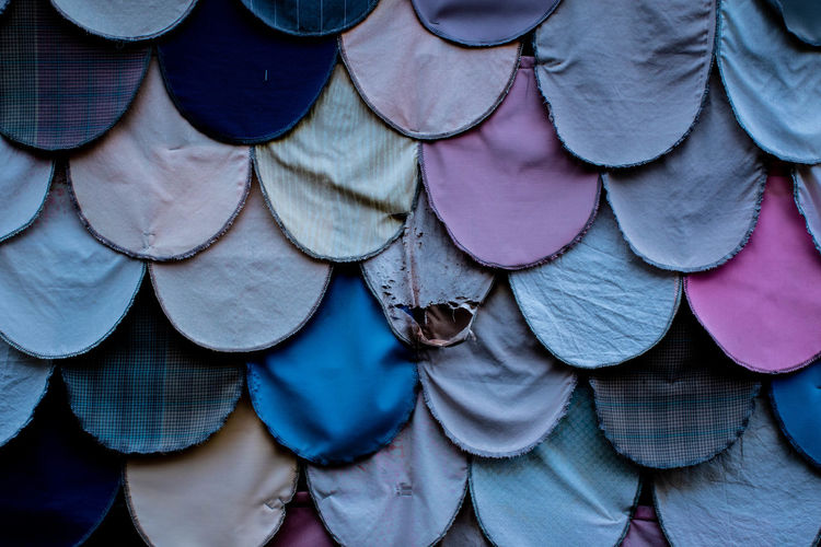Full frame shot of umbrellas for sale