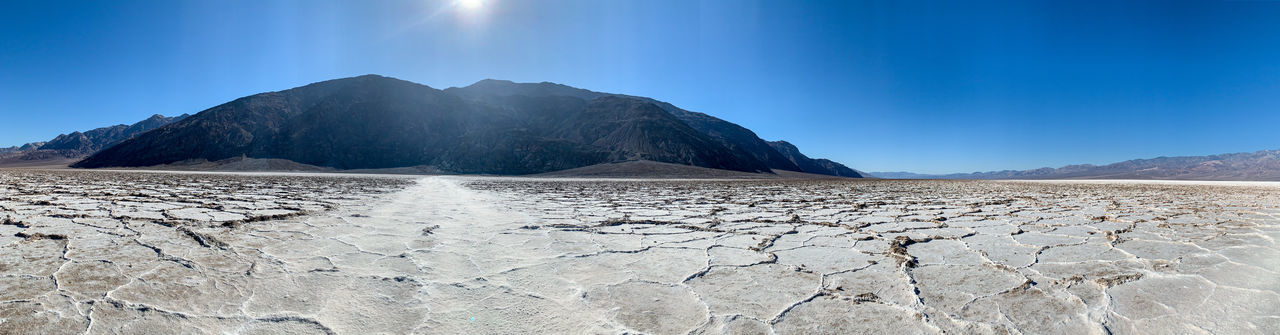 Badwater basin, death valley national park, california, usa