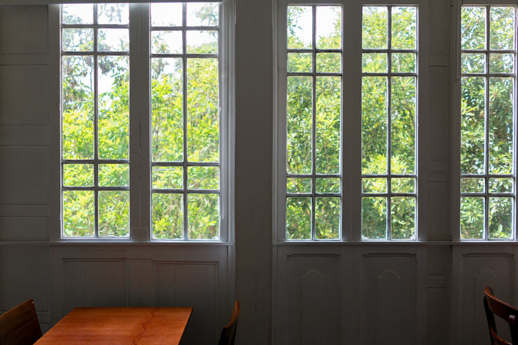 Interior of window