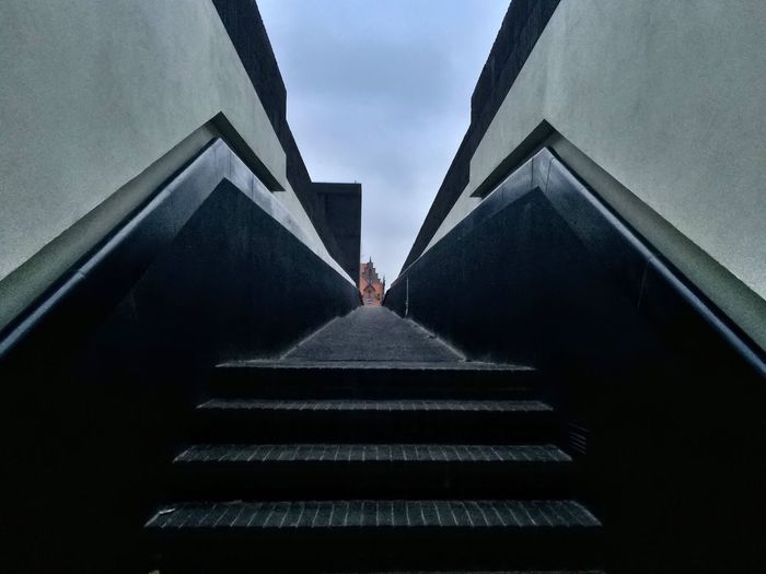 Low angle view of staircase