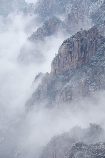 View of mountain range