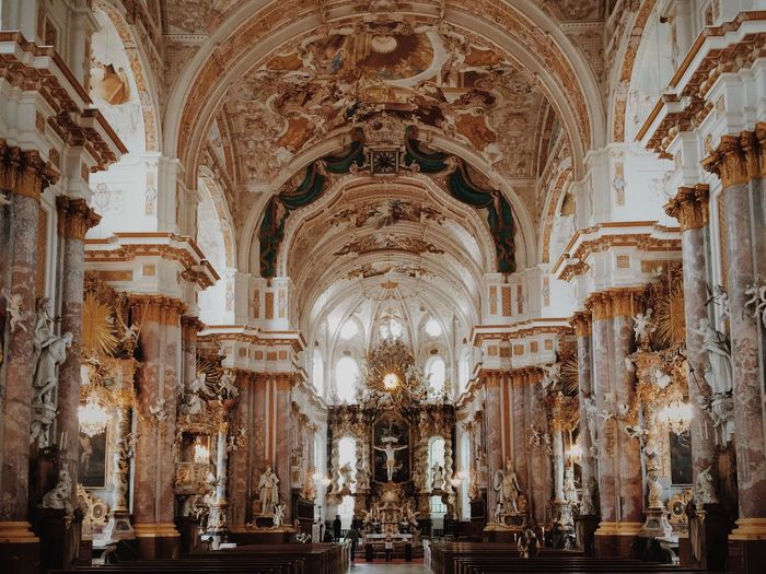Interior of furstenfeld abbey