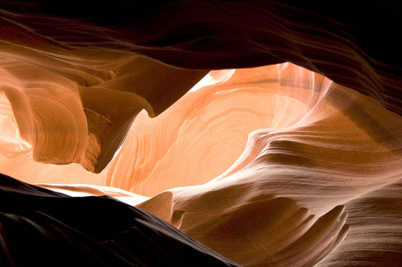 View of rock formation