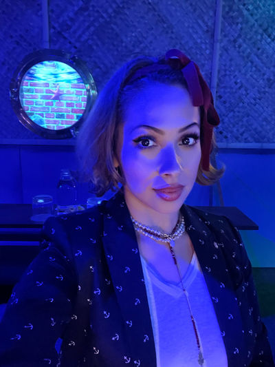 blue