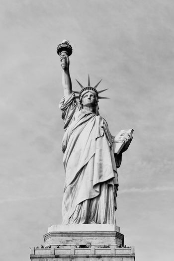 Statue, famous place, monument, new york city, sculpture, statue of liberty, history, manhattan
